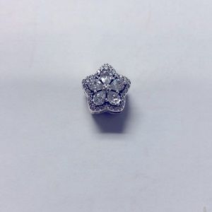 Pandora Silver Crystal Charm